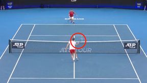 Nawet rywal był pod wrażeniem. Zobacz wyczyny Huberta Hurkacza w United Cup