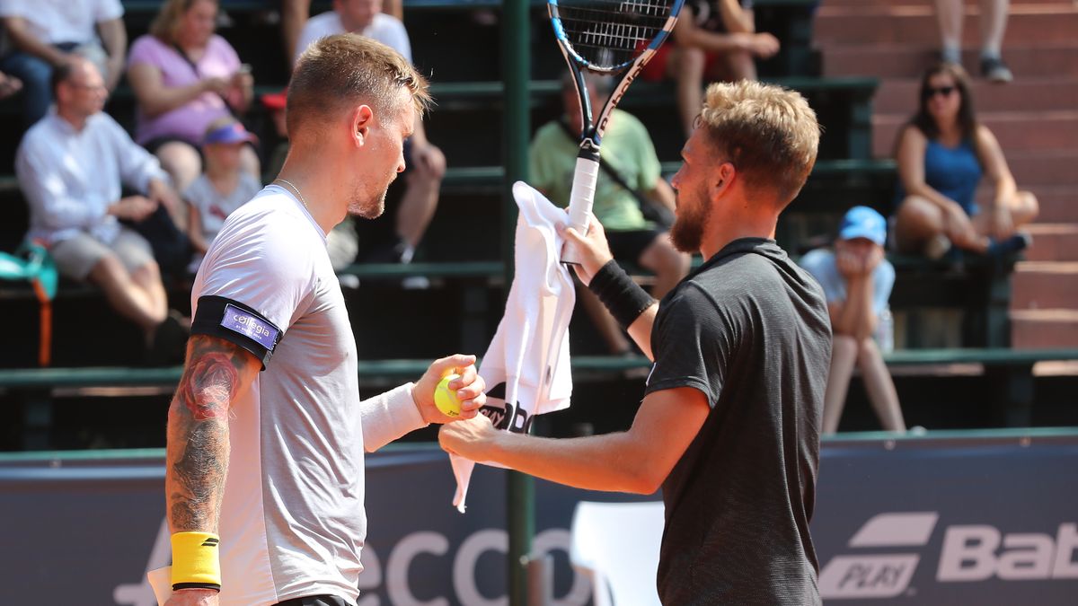 Zdjęcie okładkowe artykułu: Materiały prasowe / Biuro prasowe SOPOT OPEN / Andrzej Szkocki / Na zdjęciu: Mateusz Kowalczyk i Szymon Walków