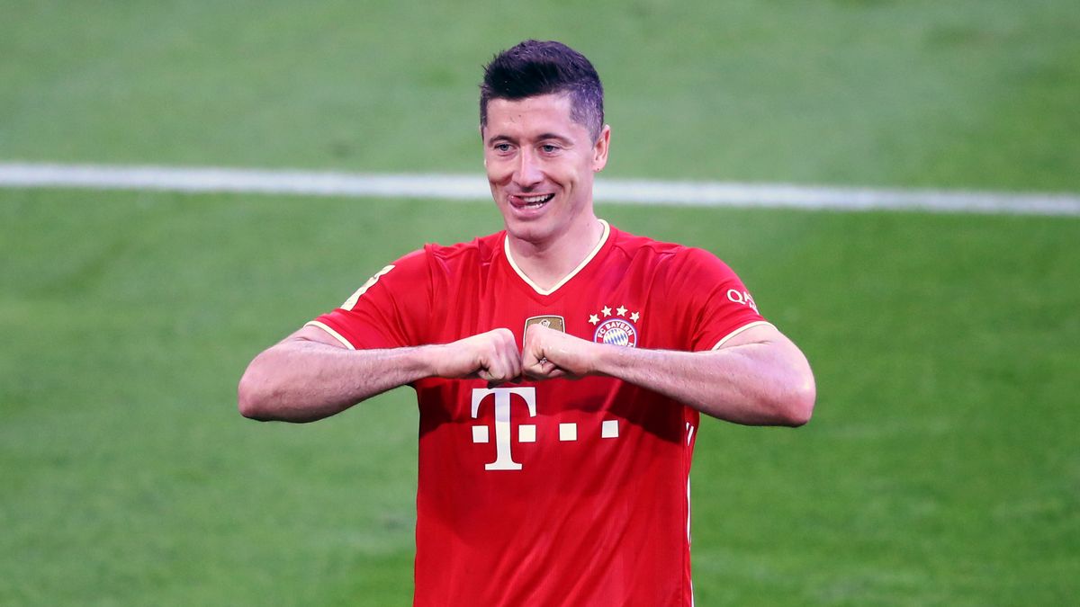 Getty Images / Matthias Schrader - Pool / Na zdjęciu: Robert Lewandowski