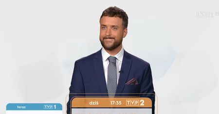 Zabawna wpadka w TVP. Prezenter szybko zniknął z anteny