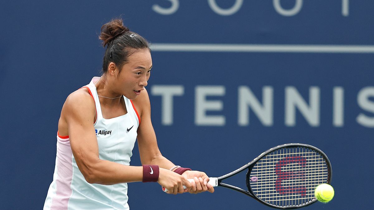 Getty Images / Michael Owens / Na zdjęciu: Qinwen Zheng