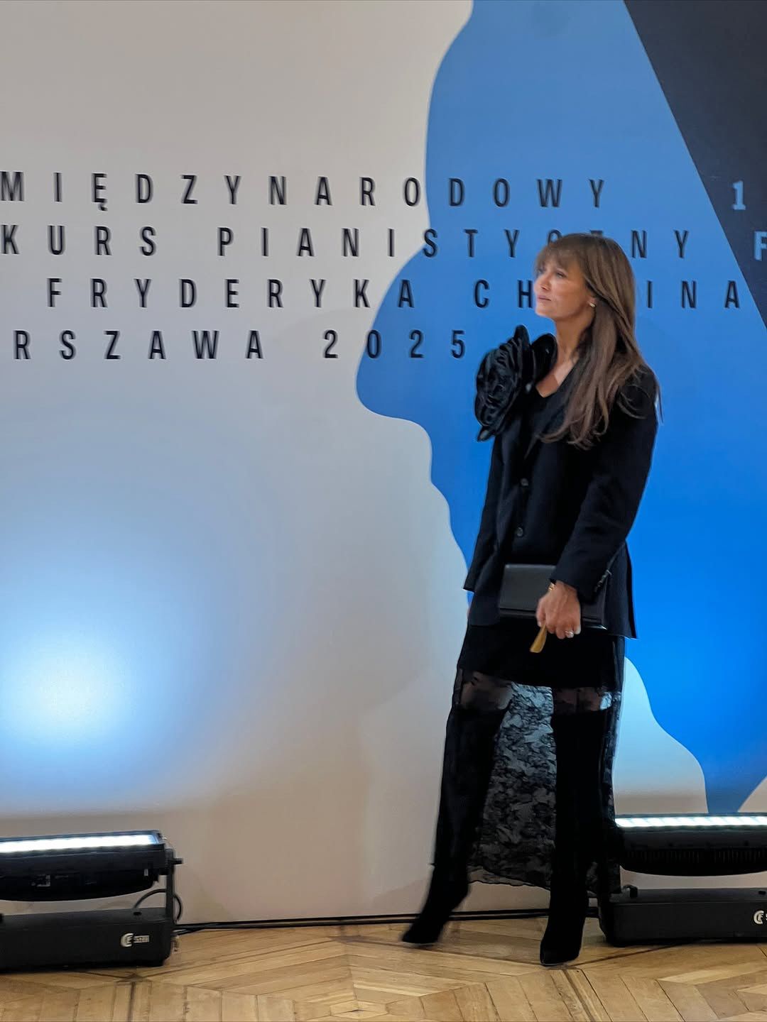 Kinga Rusin podczas finału Konkursu Chopinowskiego