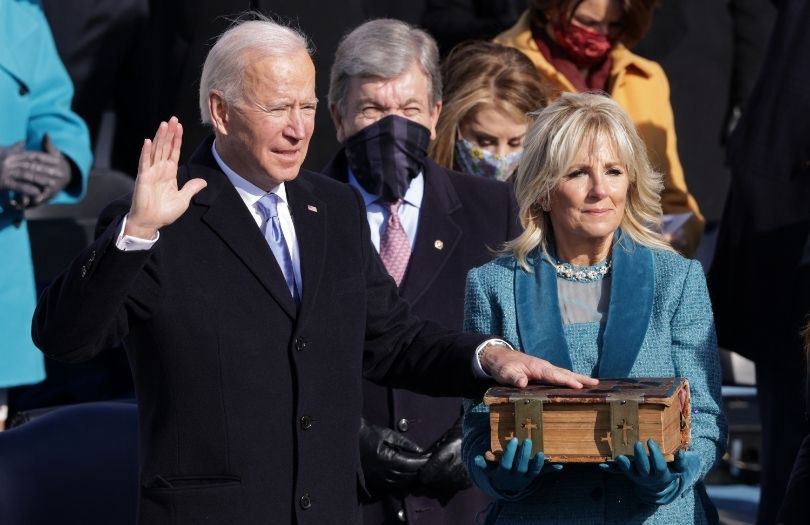 Zaprzysiężenie Joe Bidena. Jill Biden debiutuje jako pierwsza dama