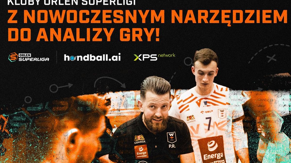 Zdjęcie okładkowe artykułu: Materiały prasowe / Orlen Superliga / Superliga sp. z o.o. nawiązała współpracę z Handball.ai oraz Sideline Sports XPS Network