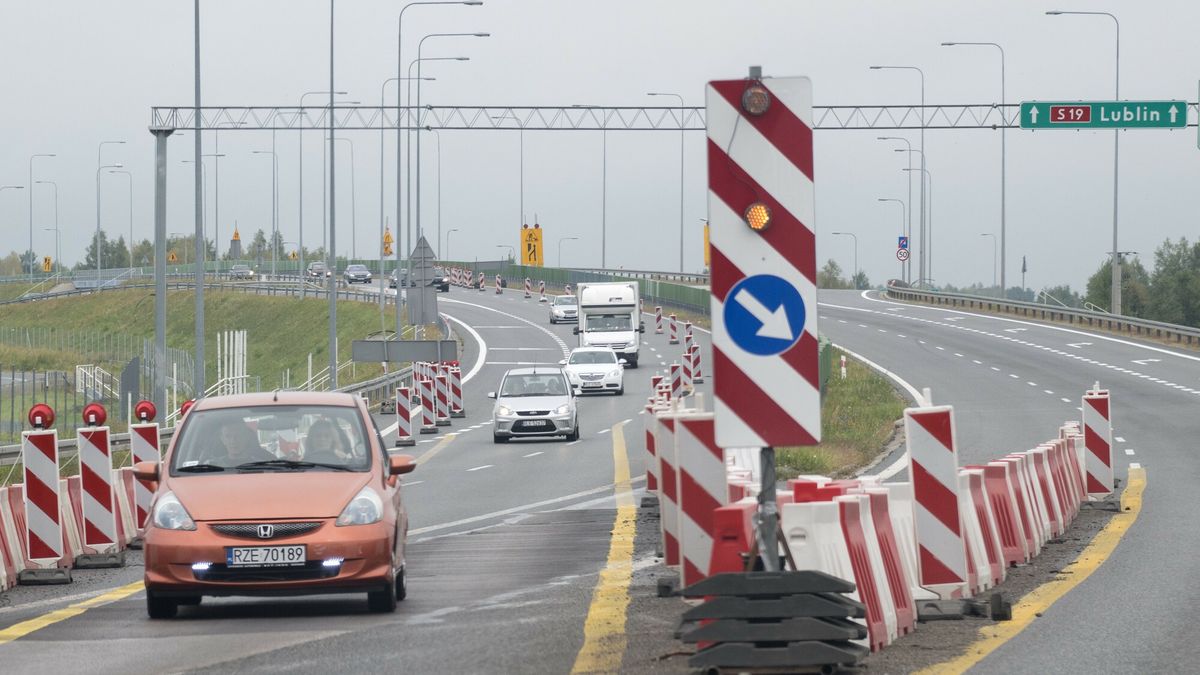 Budowa drogi ekspresowej S19. Zdjęcie ilustracyjne