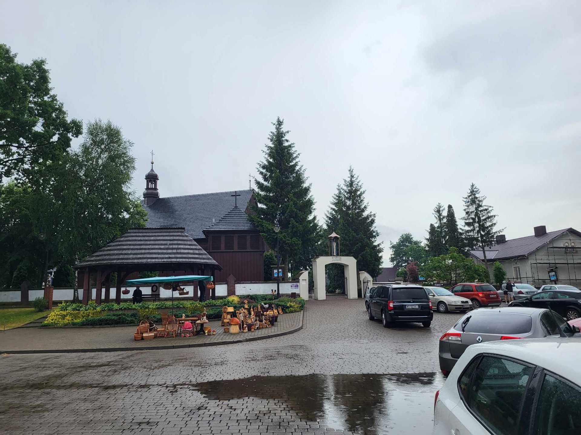 Widok na kościół w Jeruzalu.