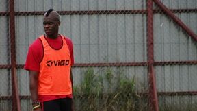 "Balotelli" znowu trenuje z Widzewem