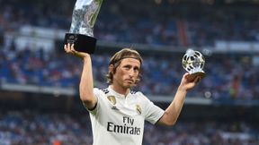 Luka Modrić odebrał nagrodę dla piłkarza roku i dostał wiadomość od Cristiano Ronaldo