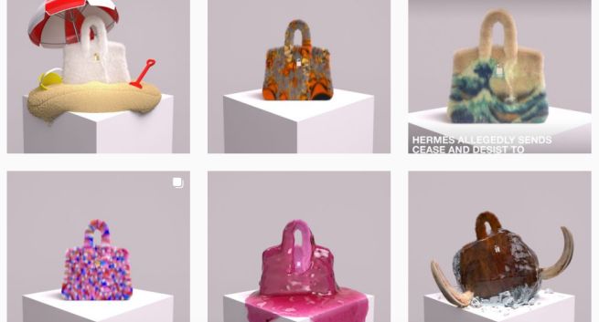 Hermès oskarża artystę o nielegalny handel tokenami NFT z torebkami Birkin