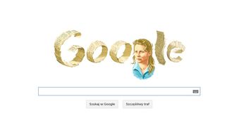 77. rocznica urodzin Agnieszki Osieckiej w Google Doodle