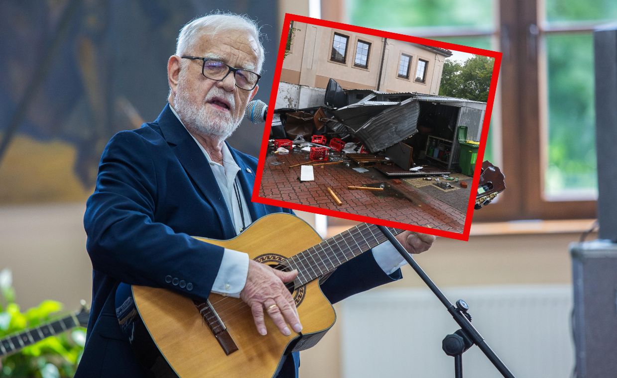 Dziesiątki tysięcy. Właściciel restauracji, w którą wjechał Pietrzak zabiera głos