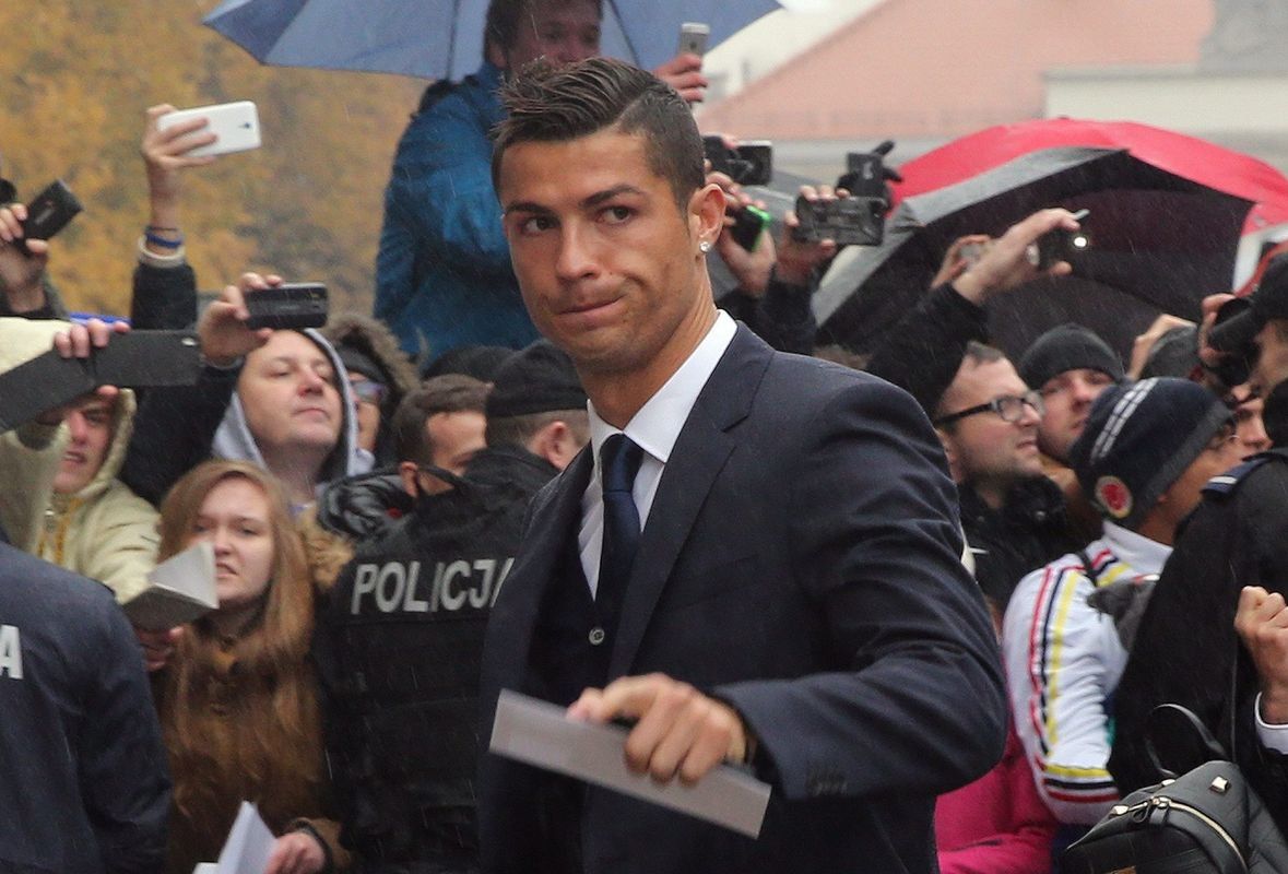 Ronaldo już w Warszawie. W środę Real zagra z Legią