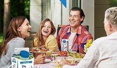 Maślanka Mrągowska reklamowana hasłem „Najważniejszy posiłek to ten, który jemy razem"