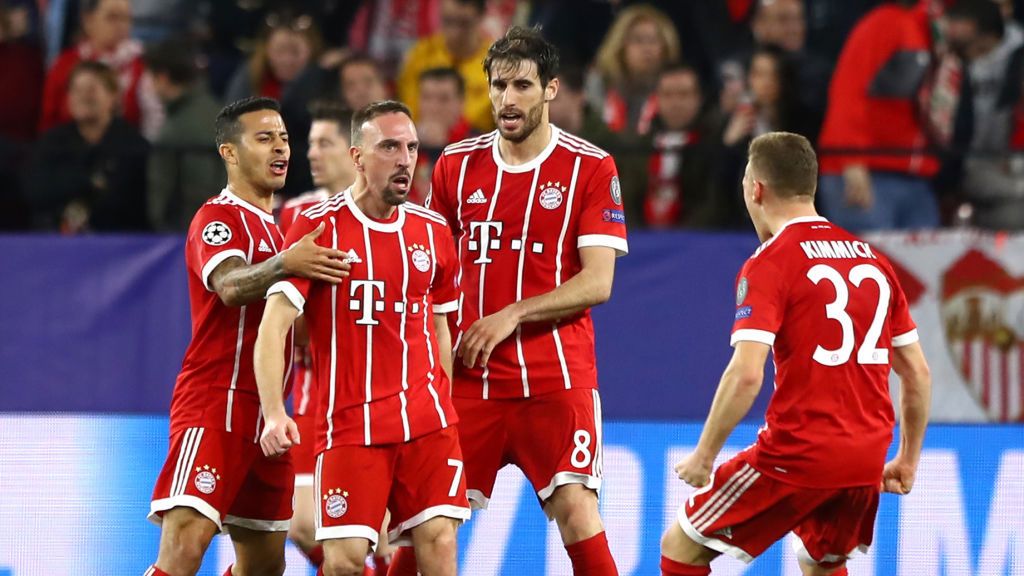Zdjęcie okładkowe artykułu: Getty Images / Martin Rose/Bongarts / Na zdjęciu: piłkarze Bayernu Monachium po strzelonej bramki