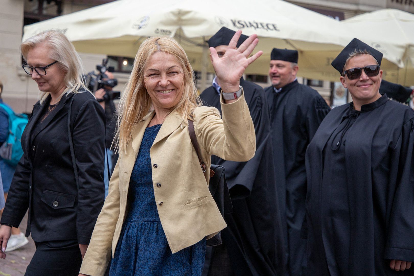 Na obrady Senatu, które umieszczono na Rynku Staromiejskim, zaproszono licznych gości.