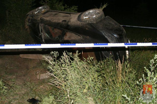 Napad na Porsche Centrum Warszawa - Carrera skradziona i rozbita