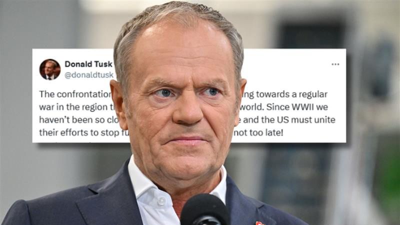 Donald Tusk komentuje sytuację na Bliskim Wschodzie
