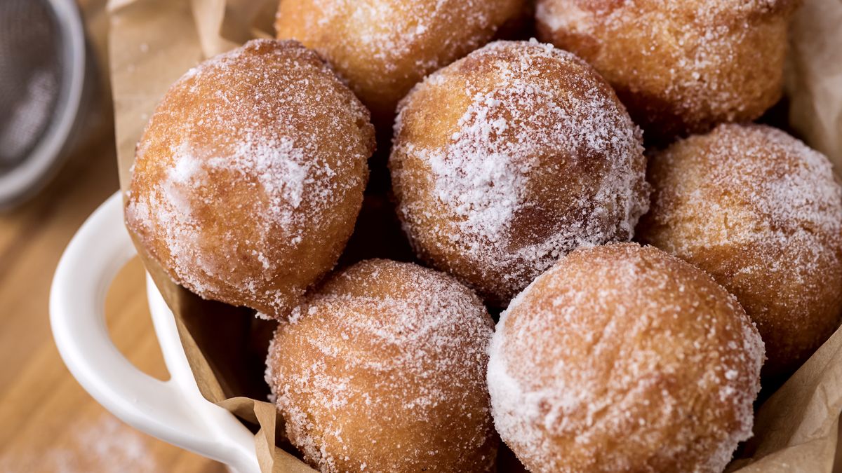 Pyszne pączki z ciasta twarogowego