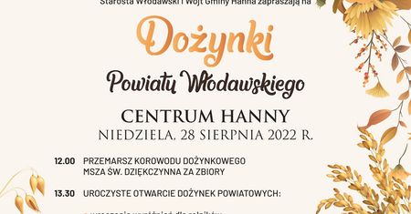 Dożynki Powiatowe Hanna 2022. Gwiazda wieczoru zespół Rokiczanka