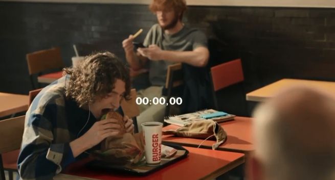 Burger King pokazuje, jak szybko klienci jedzą Whoopery