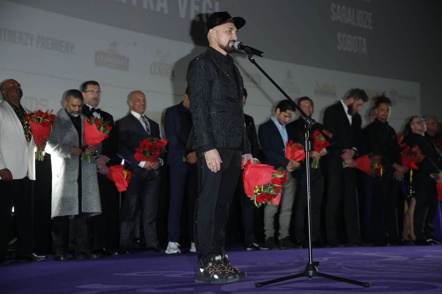 Patryk Vega - premiera filmu Kobiety Mafii 2