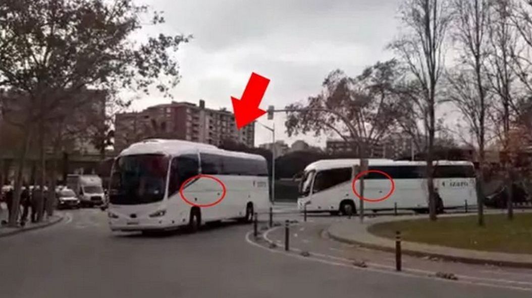 Autobus Realu Madryt na El Clasico 2019