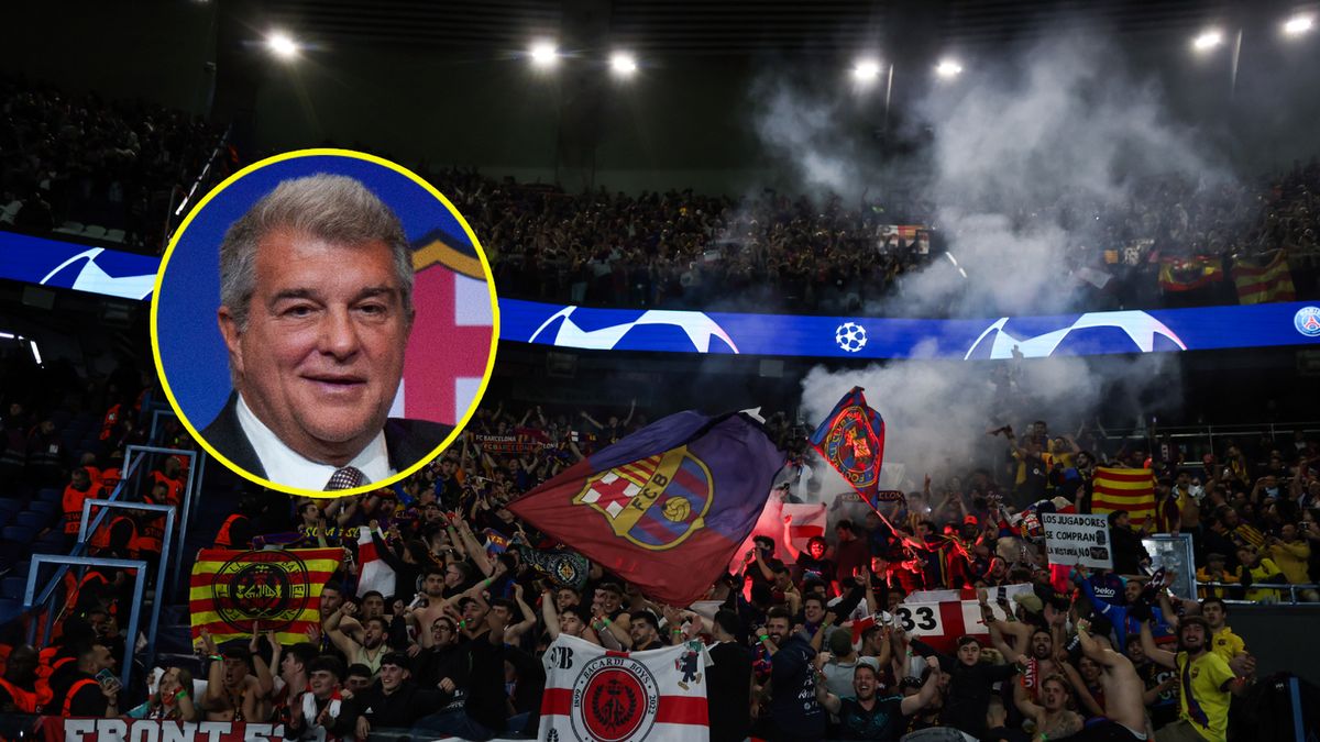 Getty Images / NurPhoto/ x.com/ FC Barcelona / Kibice Barcelony i Joan Laporta