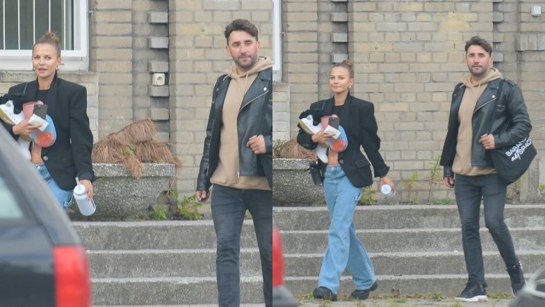 Anna Lewandowska i Rafał Maserak