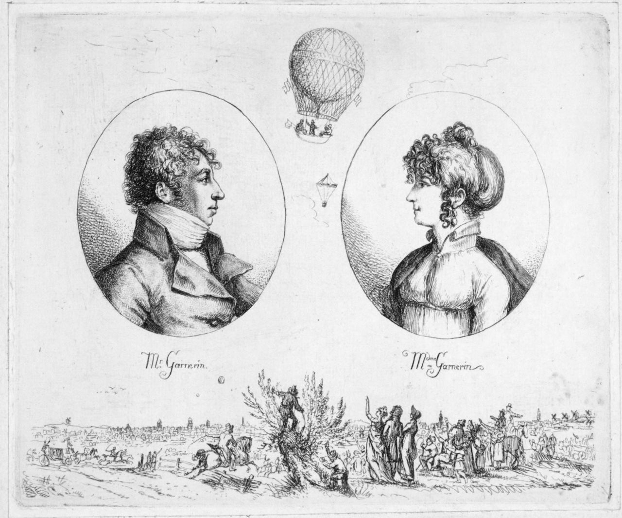 André i Jeanne Garnerinowie