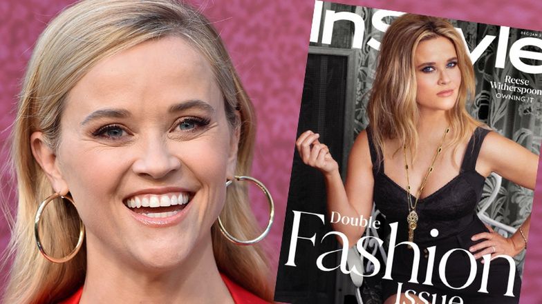 Reese Witherspoon pozuje na okładce "InStyle" 