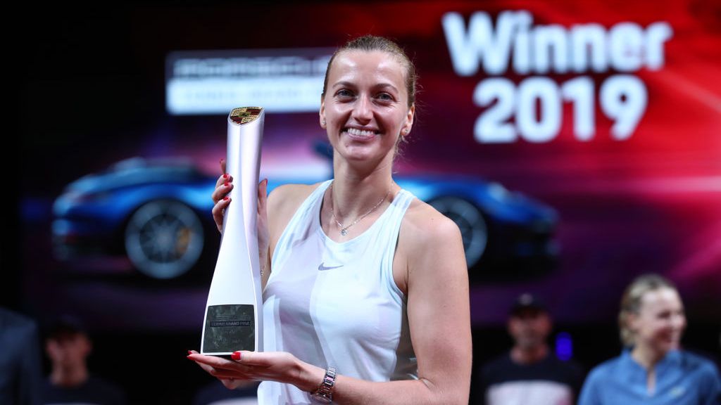 Zdjęcie okładkowe artykułu: Getty Images / Alex Grimm / Na zdjęciu: Petra Kvitova, mistrzyni Porsche Tennis Grand Prix Stuttgart 2019