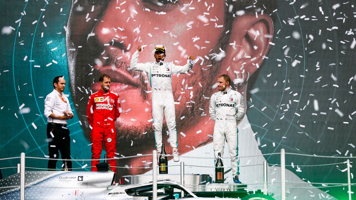 podium GP Meksyku 2019