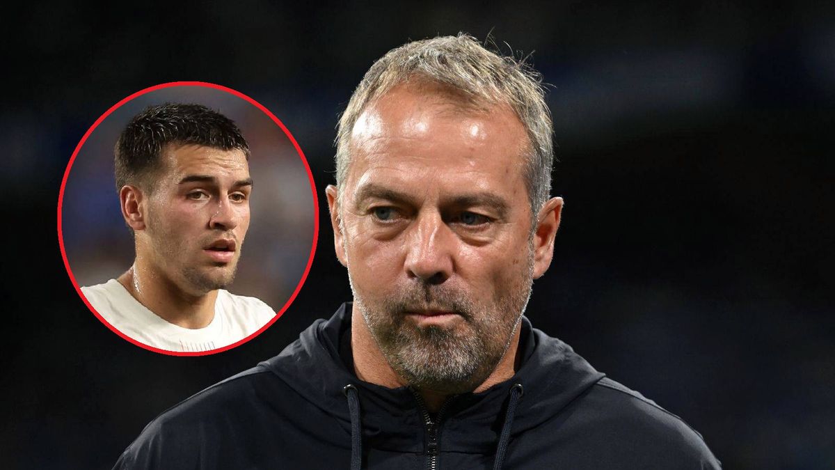 Getty Images /  Denis Doyle/Getty Images/Jonathan Moscrop/Getty Images / Na dużym zdjęciu Hansi Flick, na małym  Marc Guiu