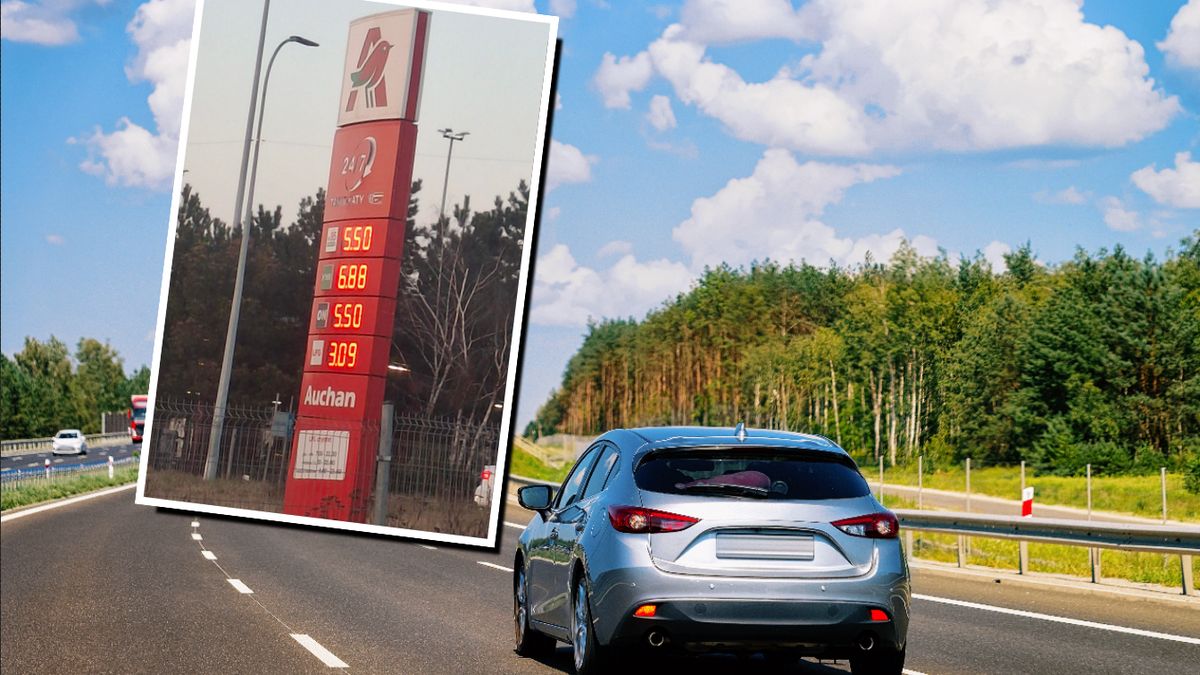 Auchan prowadzi sieć stacji paliw przy swoich marketach