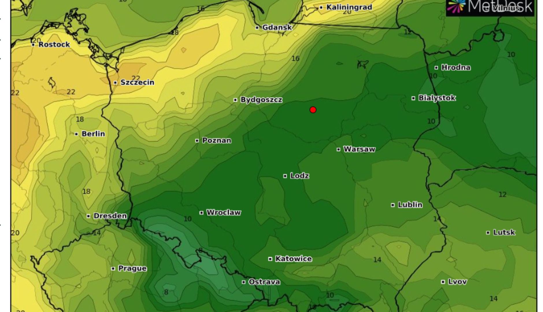We wtorek (13 czerwca) zrobi się chłodniej