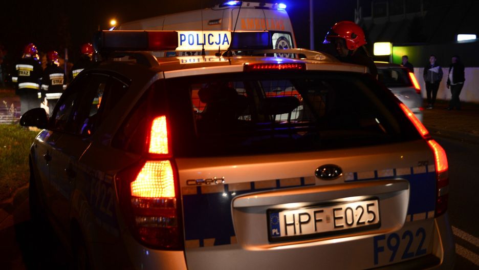 Groźny karambol na A4