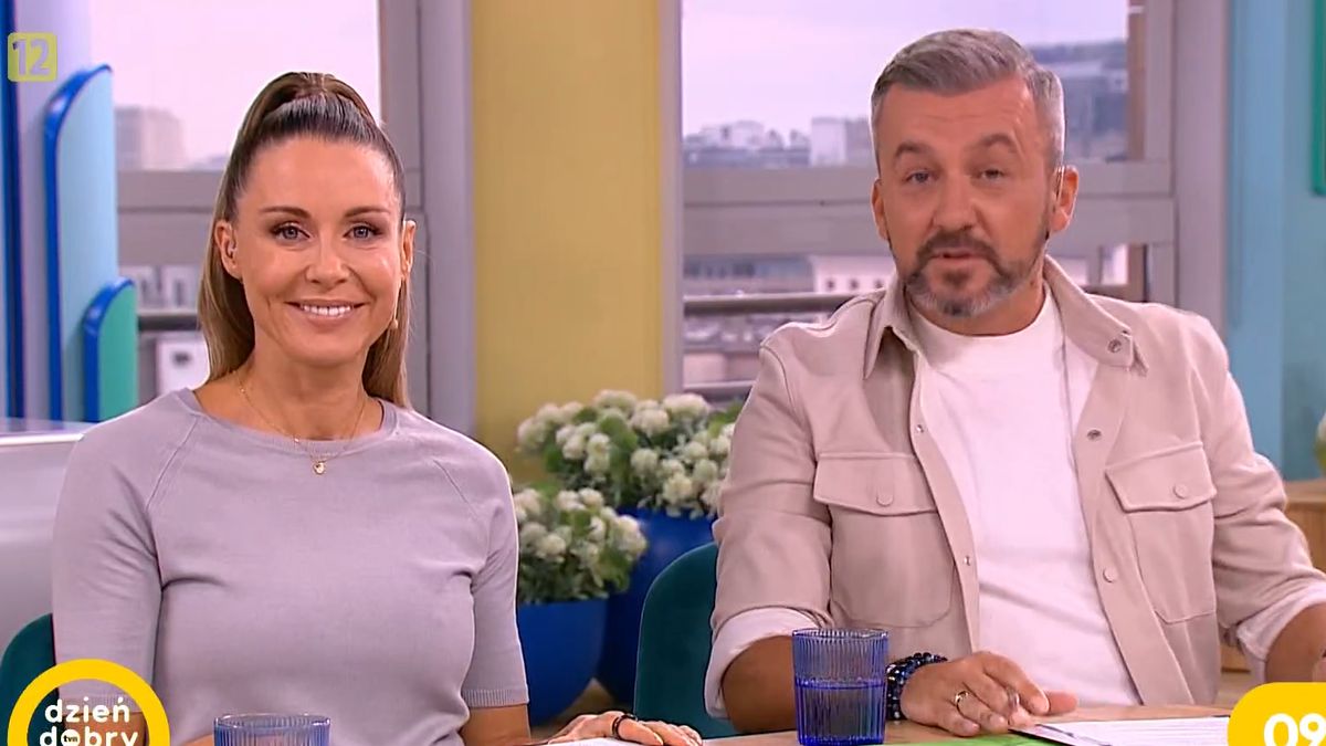 Małgorzata Rozenek-Majdan zadebiutowała w "Dzień dobry TVN"