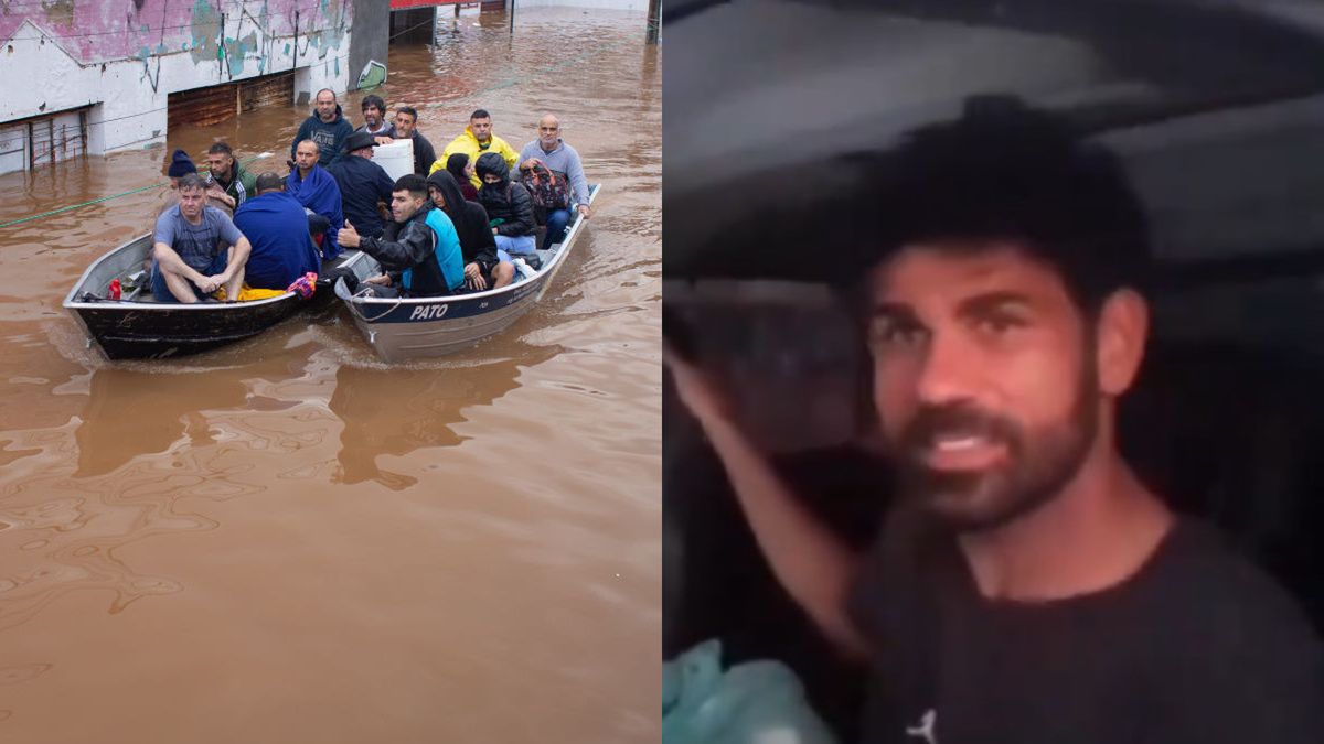 Diego Costa włączył się do pomocy poszkodowanym przez powódź