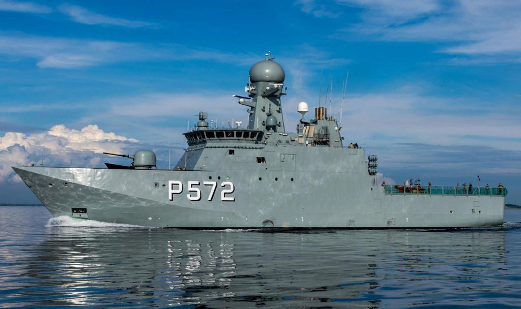 Patrolowiec HDMS Lauge Koch typu Knud Rassmusen