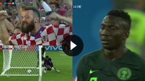 Mundial 2018. Chorwacja - Nigeria: samobójczy gol Etebo (TVP Sport)