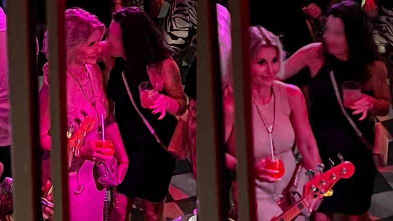 Joanna Racewicz imprezuje w klubie