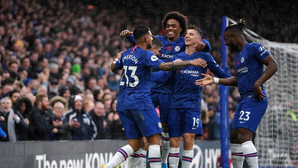Zdjęcie okładkowe artykułu: Getty Images /  Mike Hewitt / Na zdjęciu: radość piłkarzy Chelsea