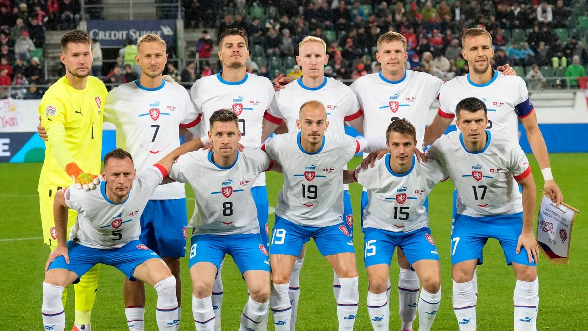 piłkarze reprezentacji Czech