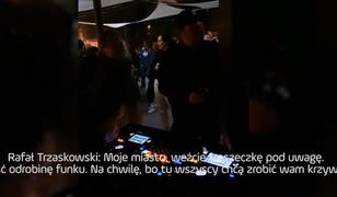 Rafał Trzaskowski nagrany w klubie. Jak było naprawdę? "To nie była wielka afera"