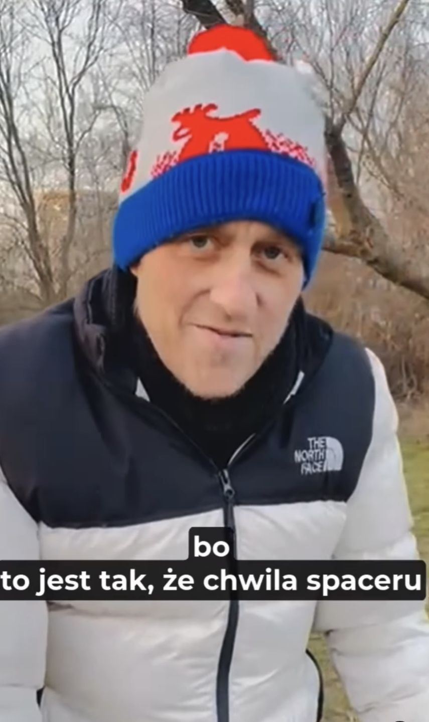 Tomasz Jakubiak relacjonuje pierwszy spacer
