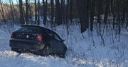 Bihale: 31-latek stracił panowanie nad hondą i wjechał do rowu. Wydmuchał ponad cztery promile