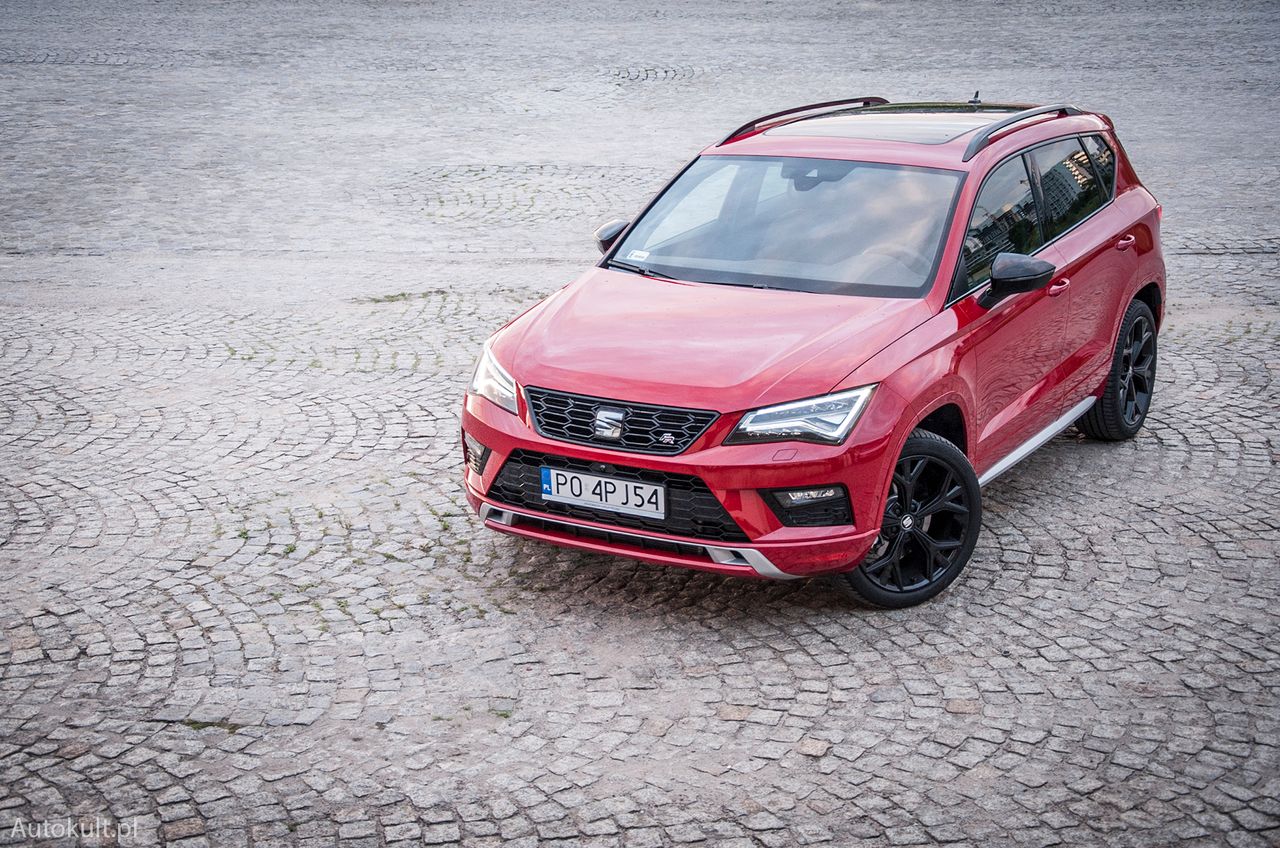 Seat Ateca 2.0 TSI FR Black Edition (2020) (fot. Mateusz Żuchowski)