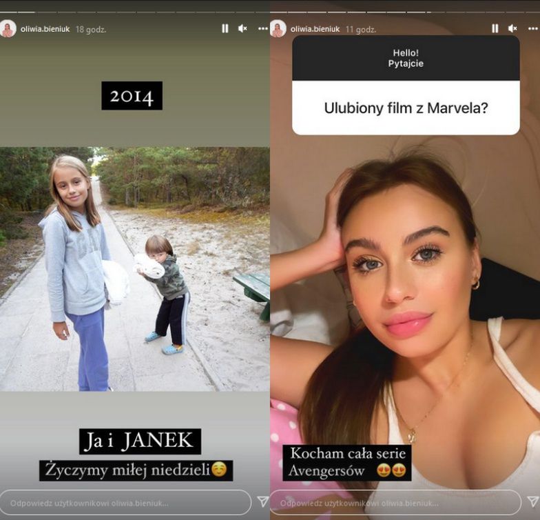 Oliwia Bieniuk odpowiada na pytania fanów