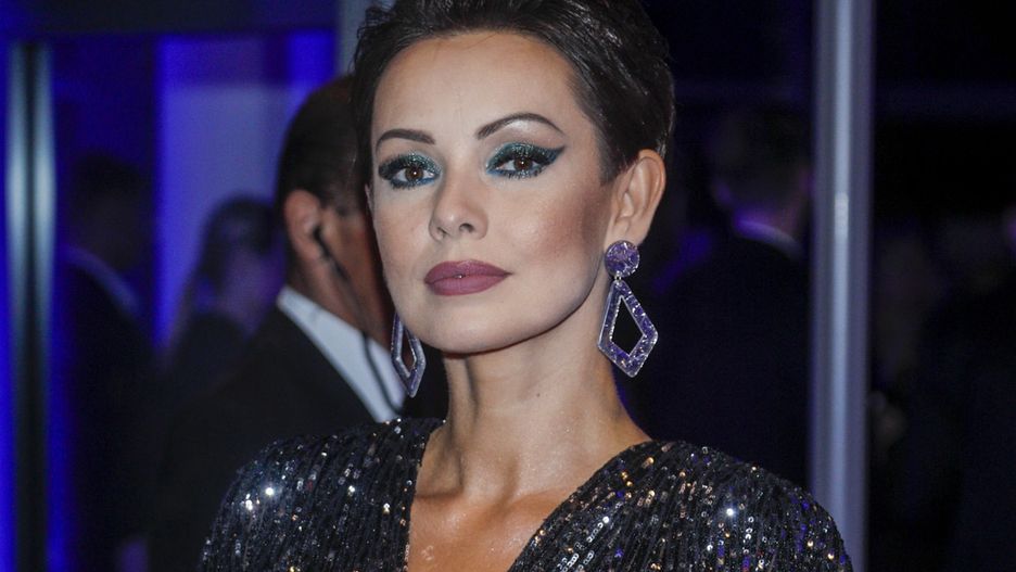 Dorota Gardias pokazała się w Sopocie w opiętej sukience 