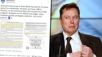 Musk przez lata kłamał o swoim wykształceniu? Mocne oskarżenia pod adresem miliardera